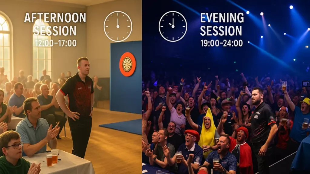 Entwicklung der Wettquoten während des PDC World Championship Turnierverlaufs - Value-Fenster und Quotenänderungen