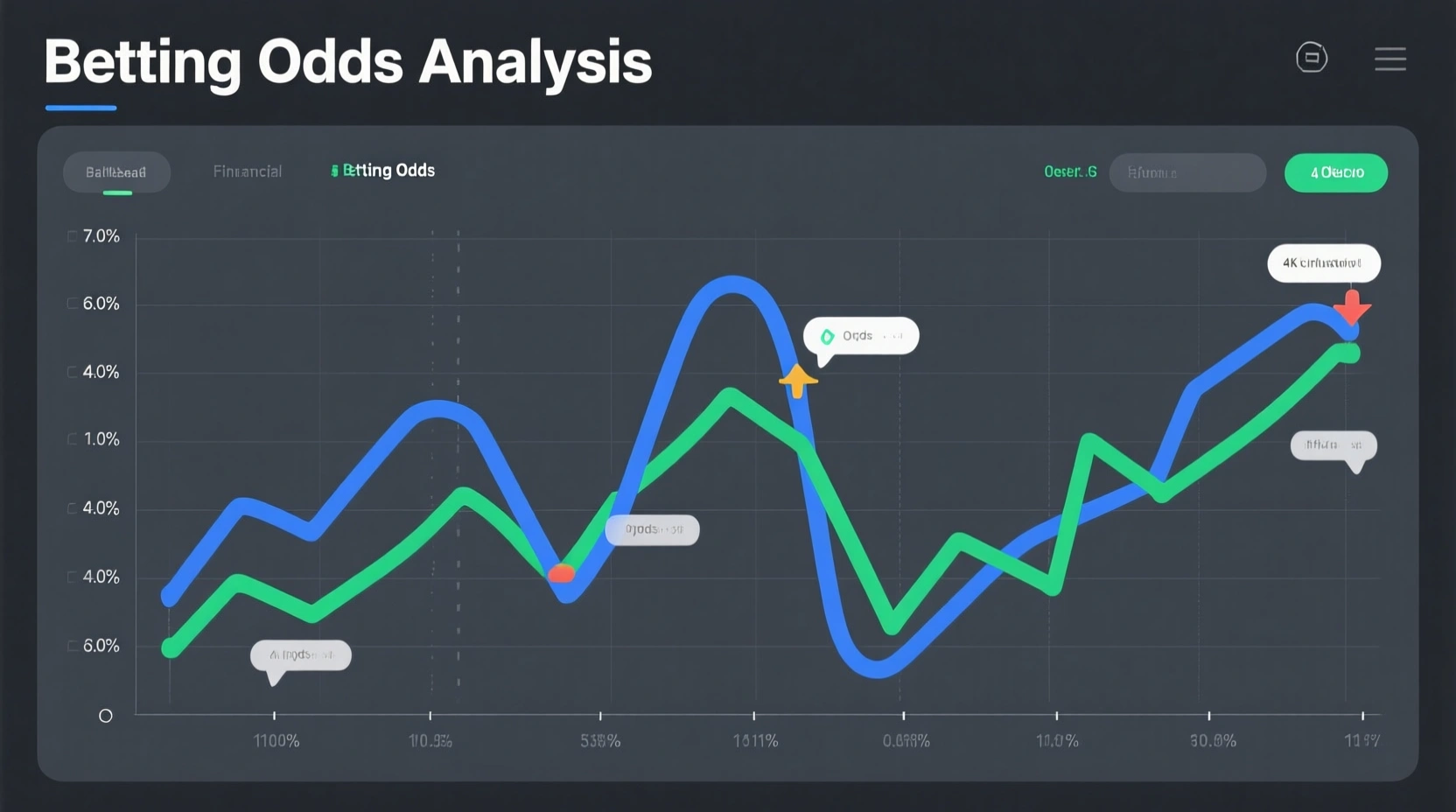 Professionelle Analyse-Charts für Wettquoten