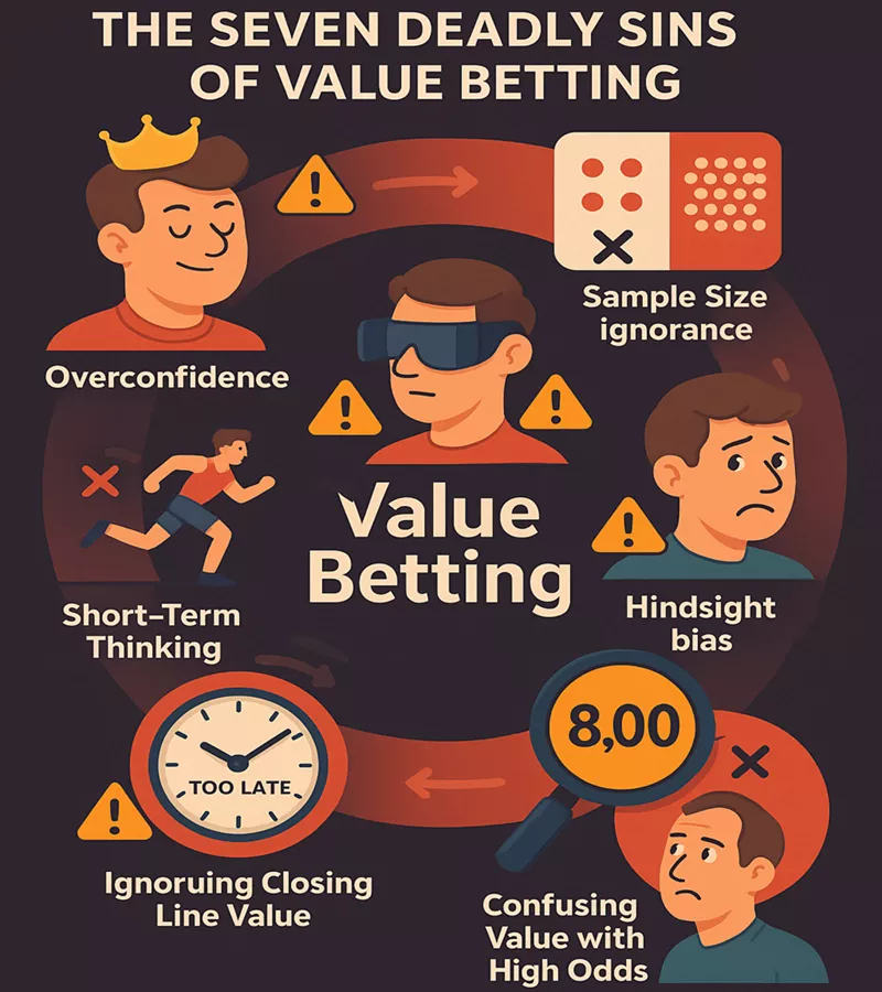 Sieben Todsünden des Value-Bettings - Kognitive Fehler und Biases vermeiden